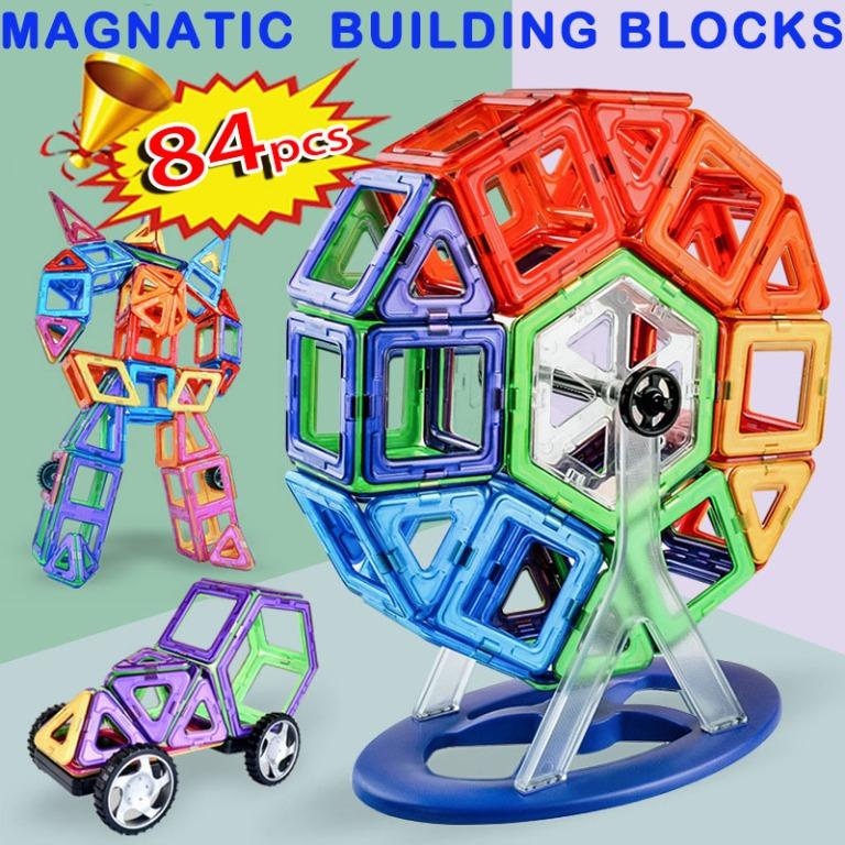 magnetic stacking blocks