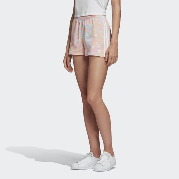 Tie dye adidas shorts clearance