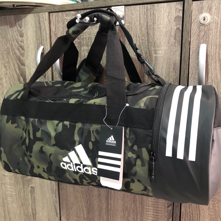 Adidas Duffel Bag Camo Men s Fashion Bags Backpacks on Carousell