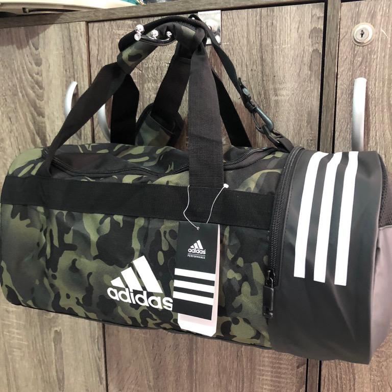 Adidas camo duffle bag cheap