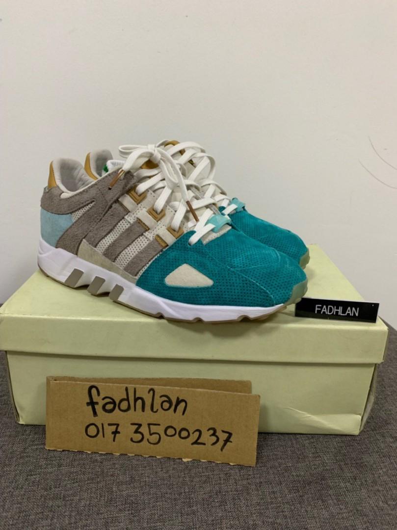 Adidas EQT x Sneakers 76, Men's Fashion, Footwear, Sneakers on Carousell