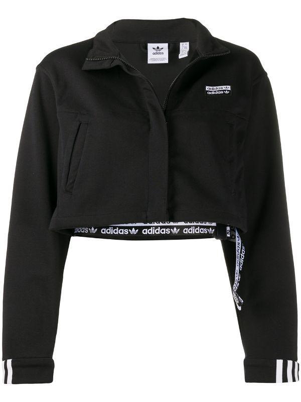 Adidas ryv cheap cropped jacket