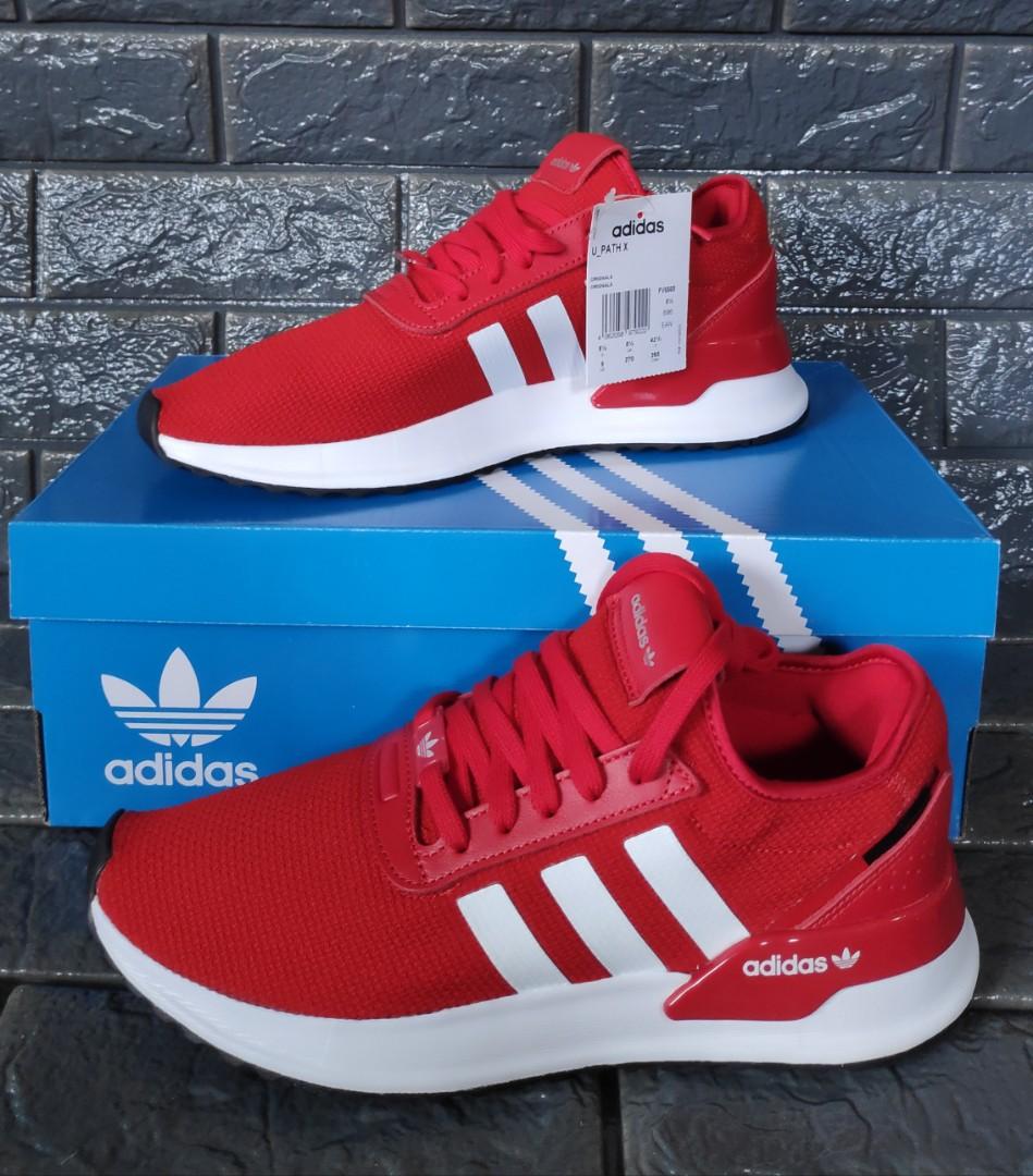 adidas u path red white blue