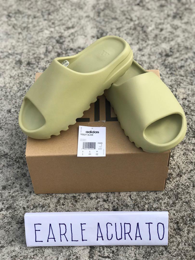 yeezy slide size tag