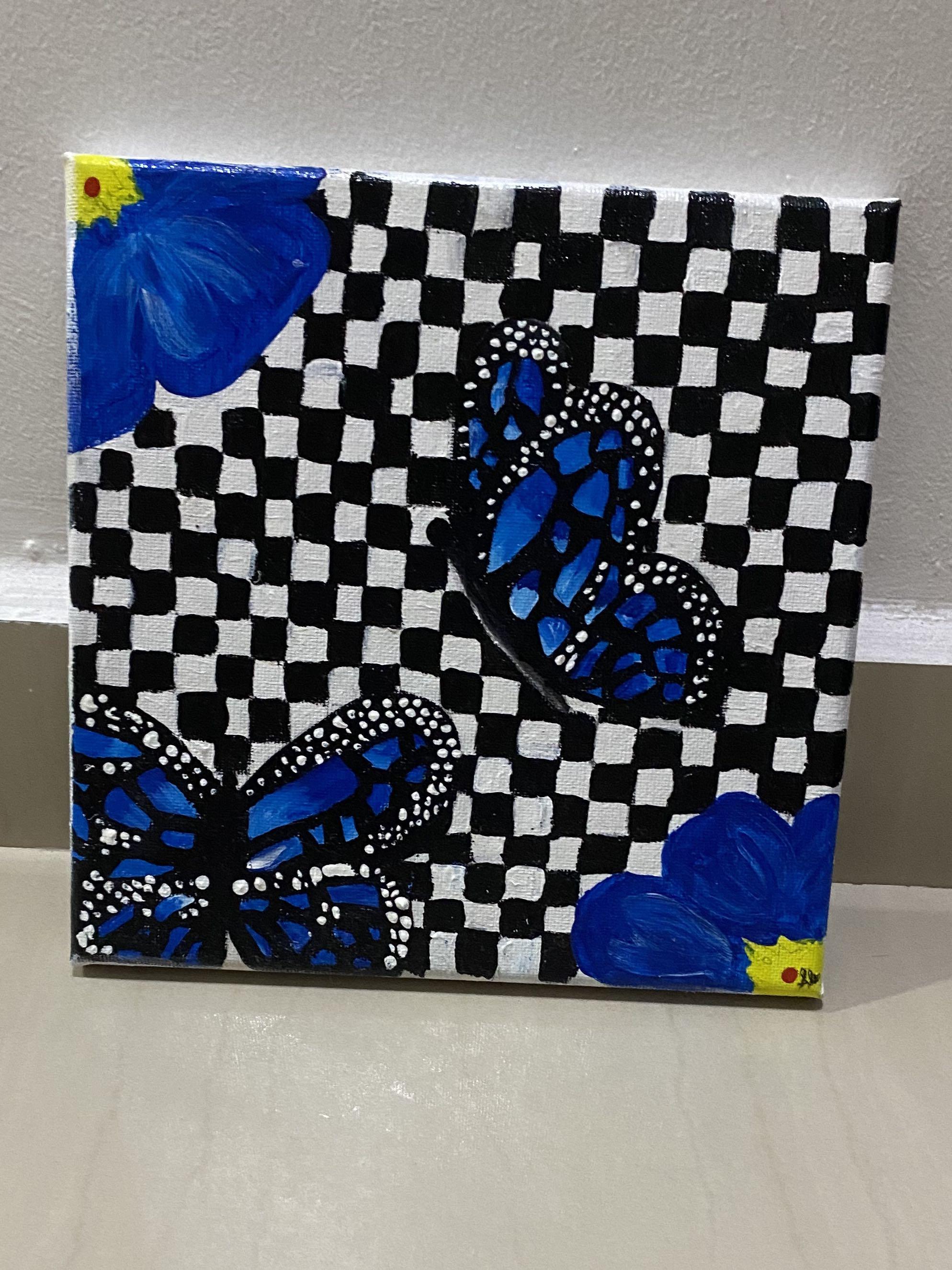 aesthetic butterfly painting, Hobbies & Toys, Stationery & Craft