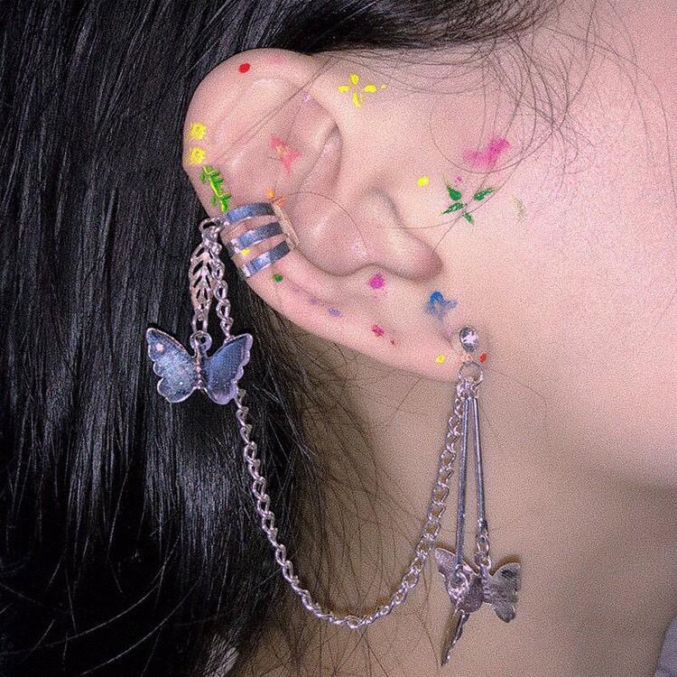 Aesthetic Clip on Stud Earring