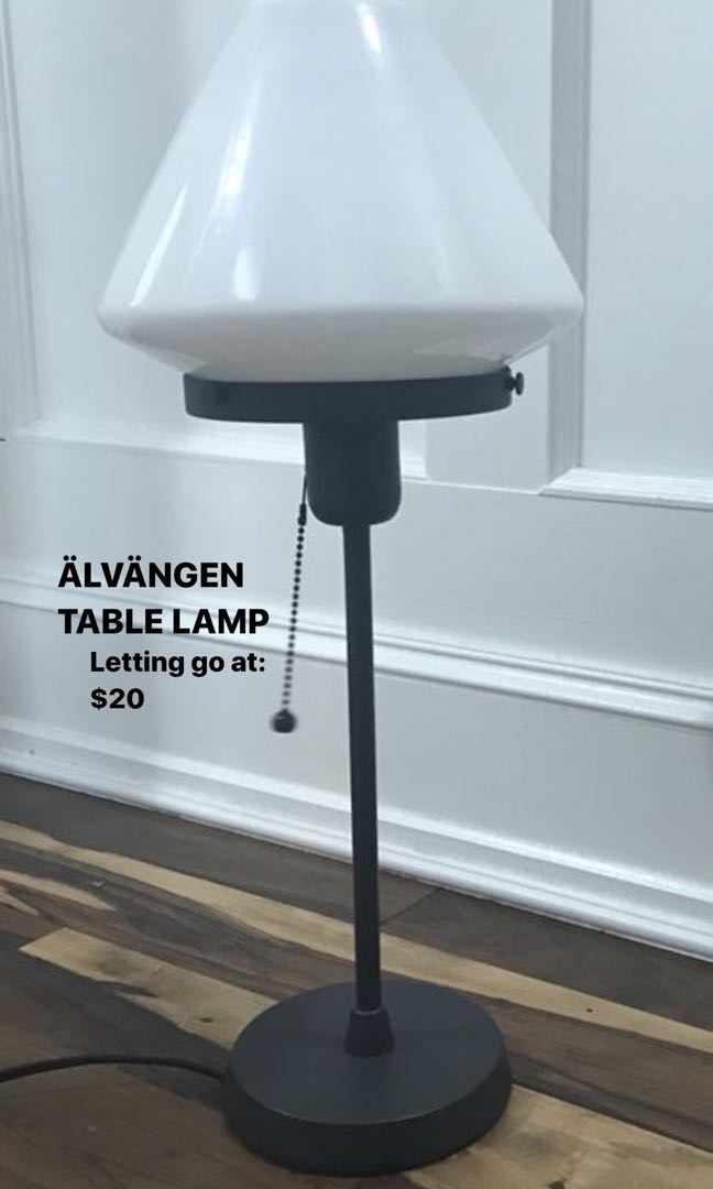Lvängen top table lamp