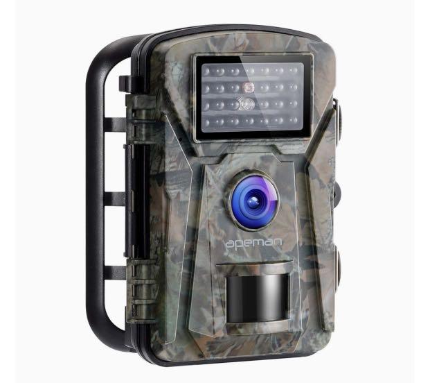 APEMAN Trail Camera (Category: Cameras) located in Singapore. Submitted by alyyssss (Listing ID 1015264652, Image 1). Description: Features & details 【ULTRA-HIGH RESOLUTION PHOTO and VIDEO】- 16MP resolution and FULL HD 1080P video automatic day/night sensors ensure crisp and realistic images and videos that take you into the world of wildlife, helping you better understand their daily activities and behavioral habits. 【INSIVIBLE NIGHT VISION SHOO