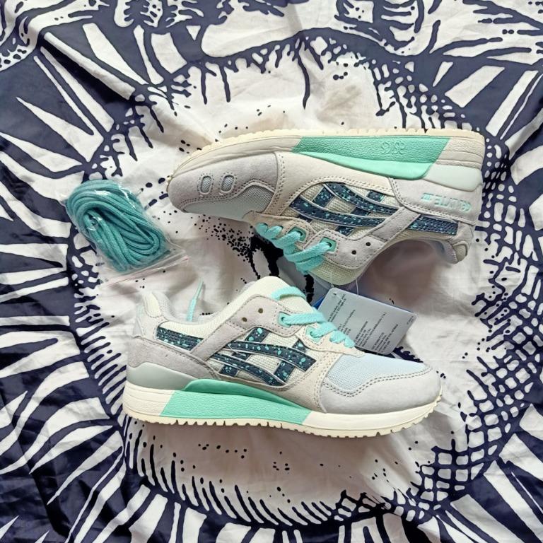 Asics gel lyte iii mint green grey 2025