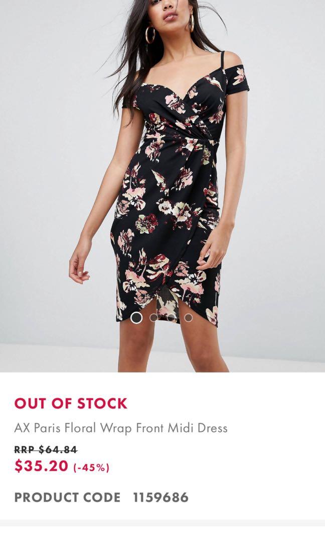 asos ax paris dress