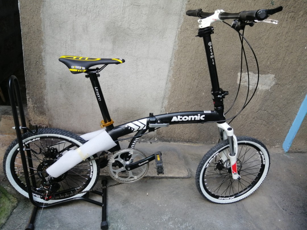 atomic folding bike