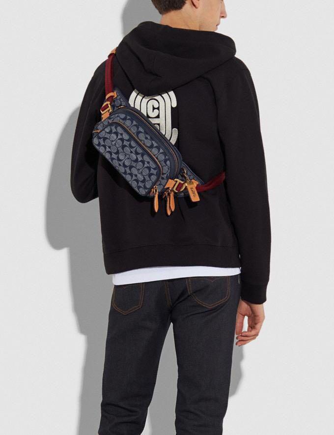 Coach chambray belt bag online