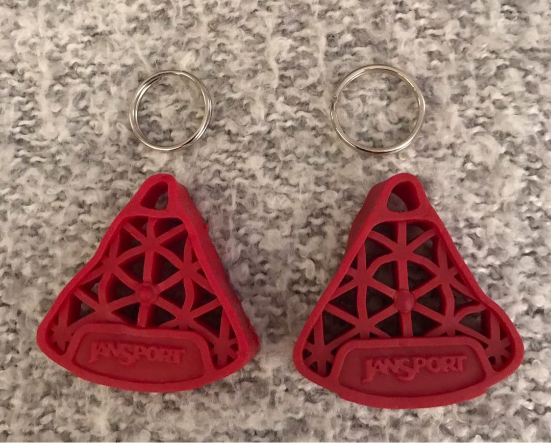 Jansport zipper handle Authentic soft silicone rubber, Women's Fashion