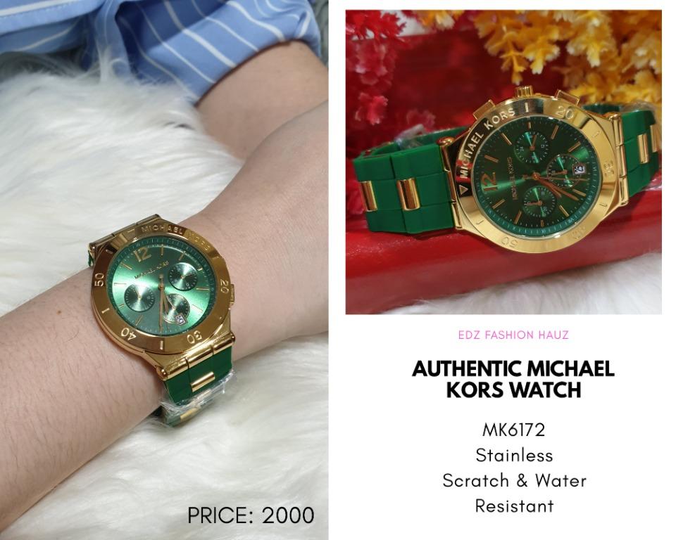 michael kors watches water resistant