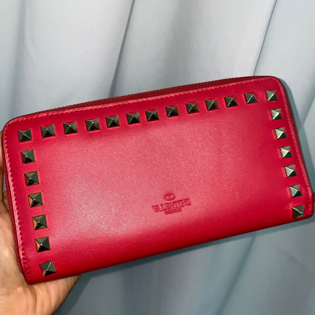 red valentino wallet