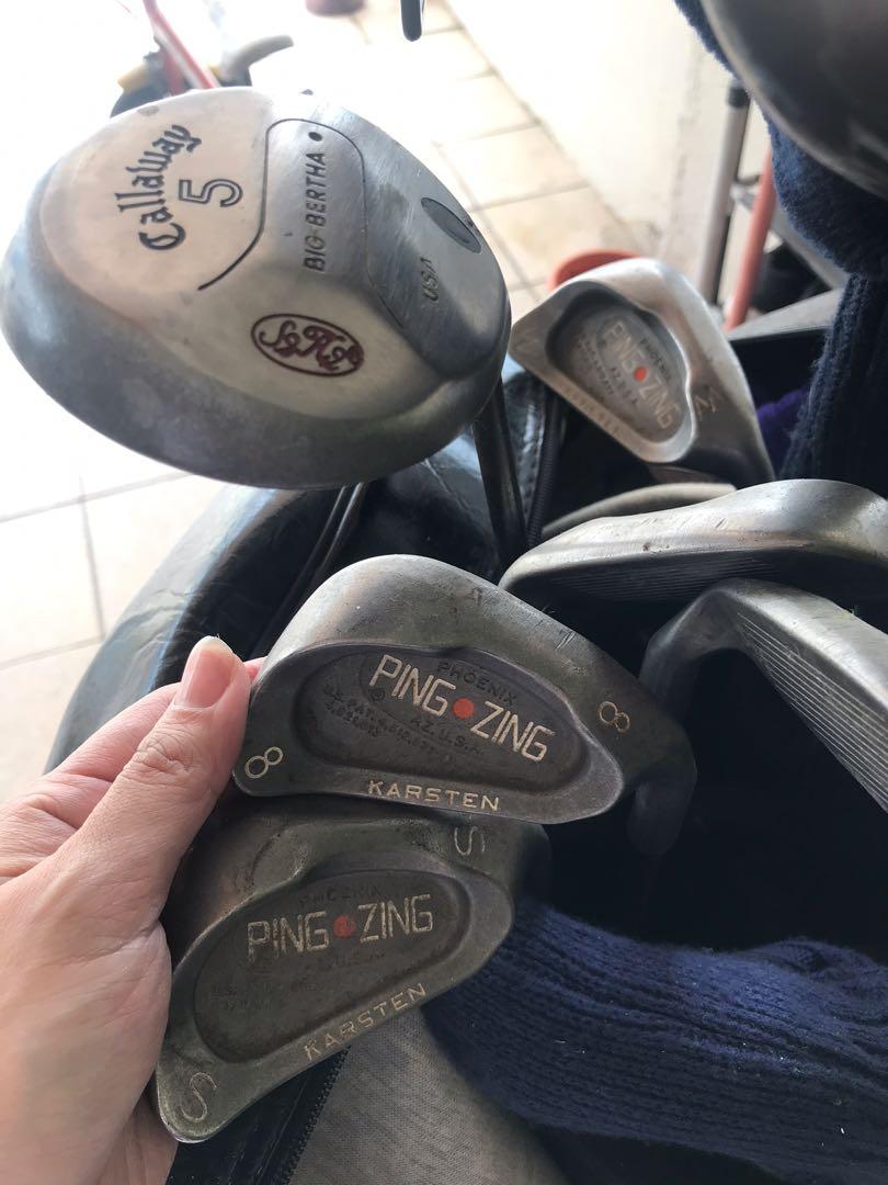 Beginner Golf Set (Category: Golf) located in Kampong Baharu Balakong. Submitted by chinminiature (Listing ID 1015109643, Image 2). Description: Used item .