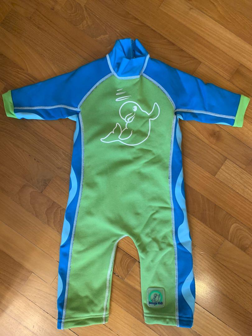 baby warm swimsuit