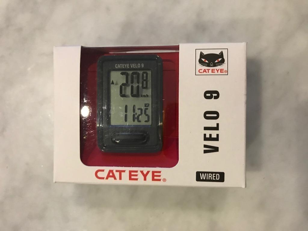 speedometer cateye velo 9