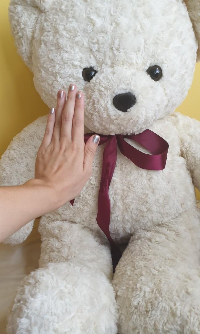 rose petal teddy bear