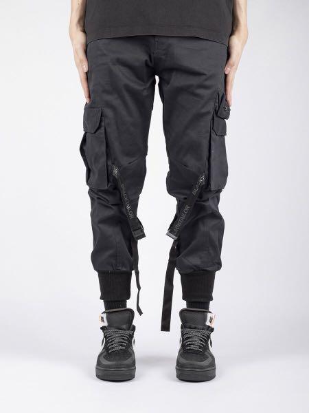 Blacktailor C1 Cargo Black pants utility Men s Fashion Bottoms Trousers on Carousell