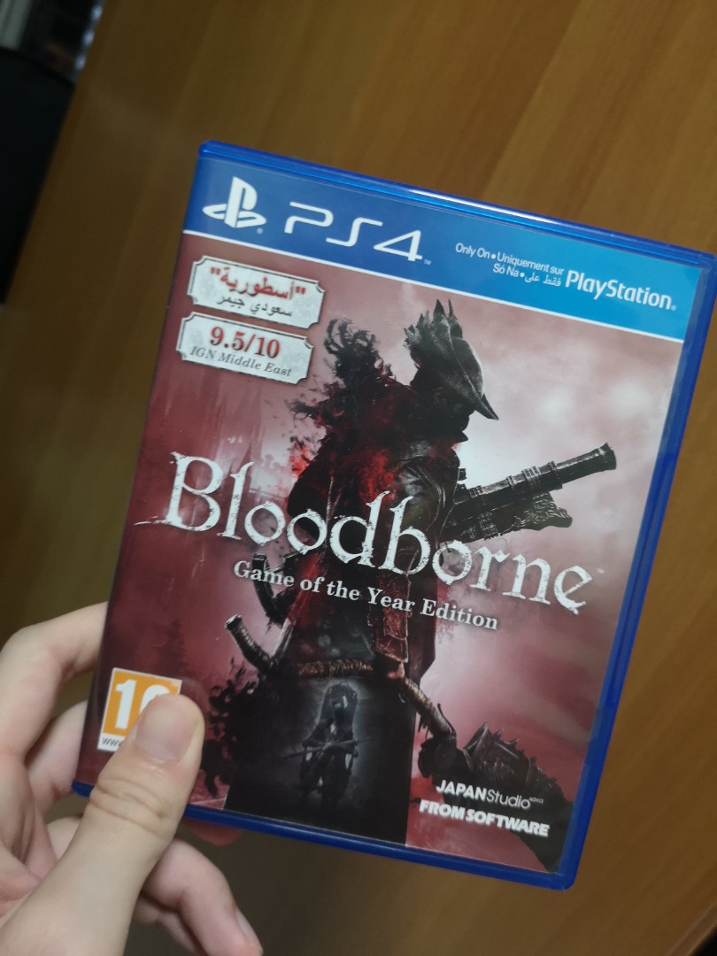  Bloodborne - Game Of The Year PS4 Game New (Middle Eastern  Version) : Video Games