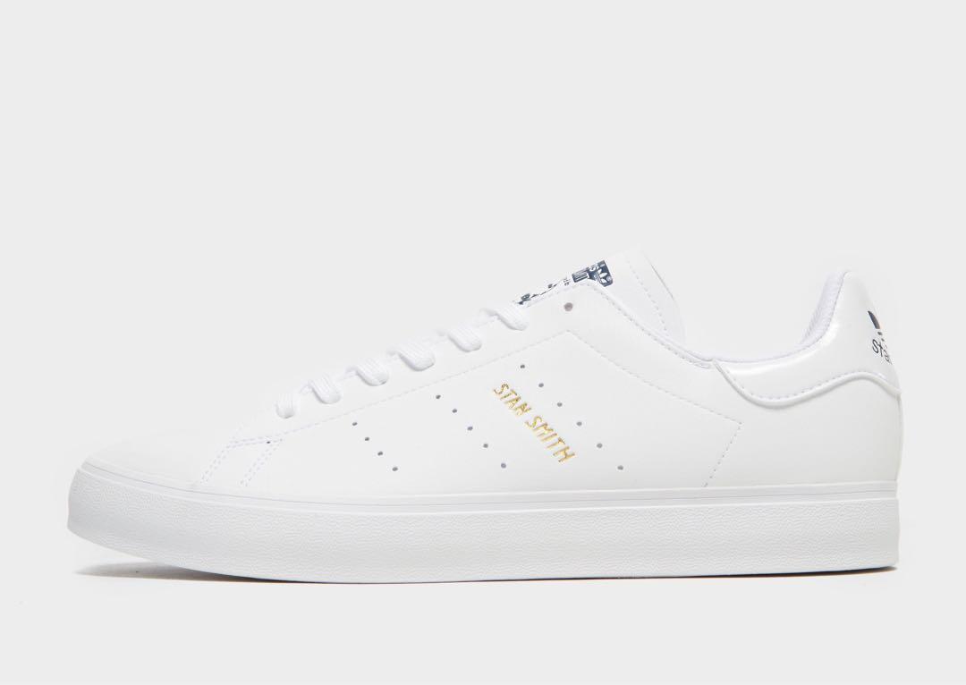 Adidas stan shop smith white vulc