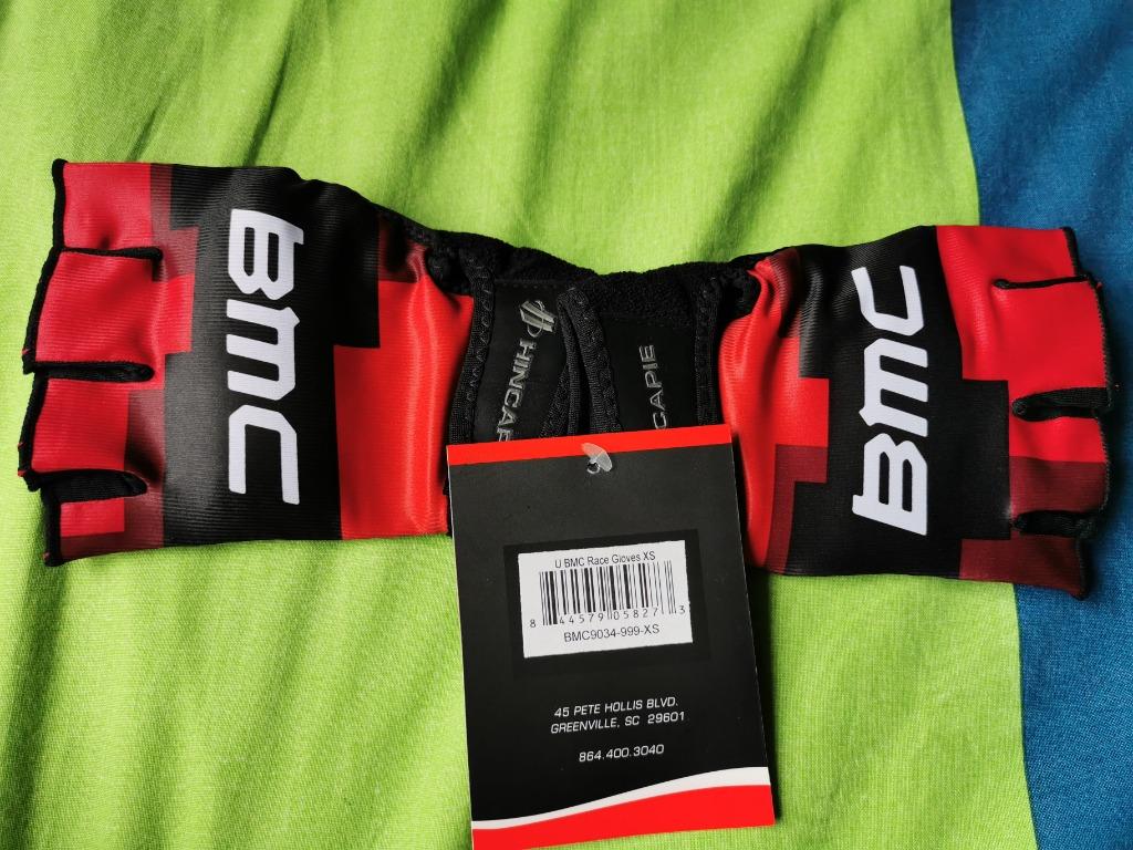 BNWT Rare BMC Racing Team 2012 Summer Cycling Gloves Mitts Size XS Hincapie Sportswear