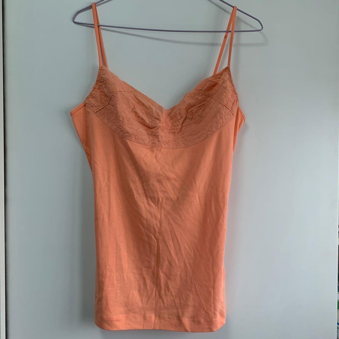 peach camisole