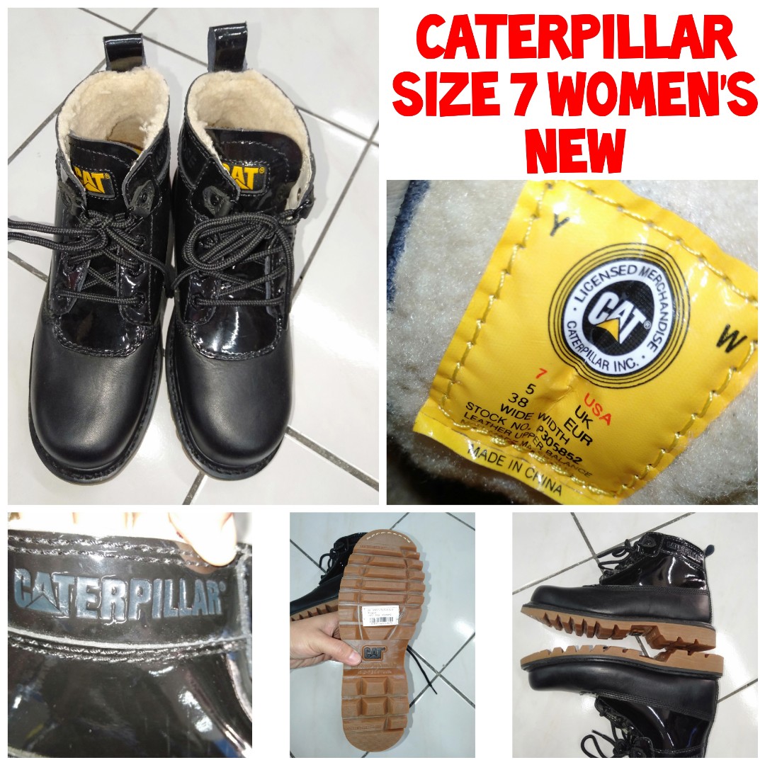 caterpillar boots size 5