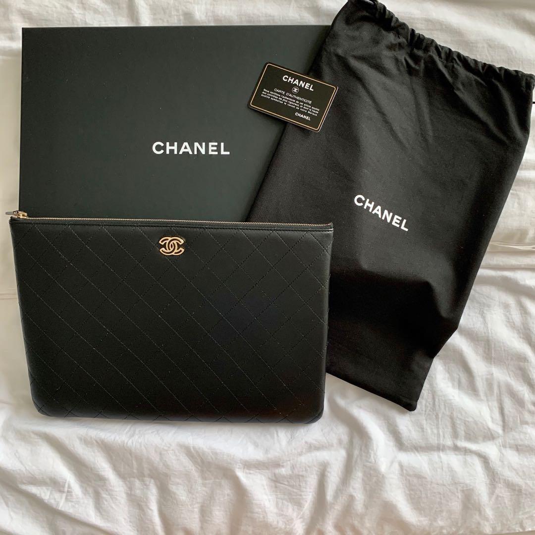 chanel envelope clutch