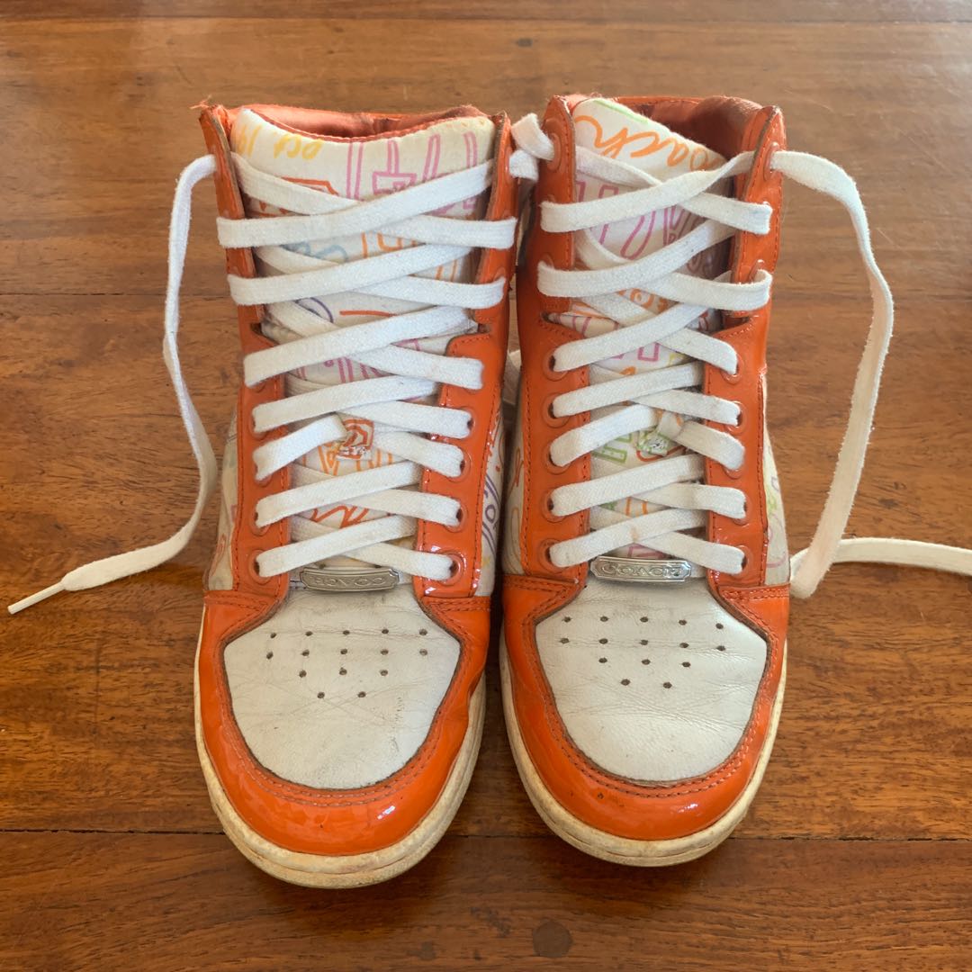 Coach rubber shoes shop