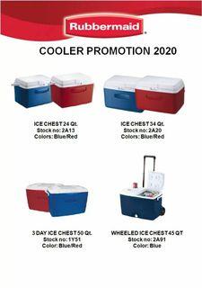 COOLER STORAGE, ICE CHEST ,ICE JUG , ICE COOLER