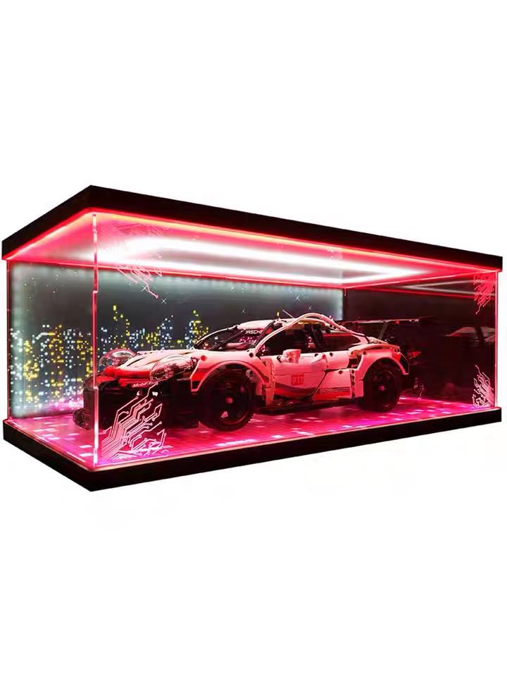 Customise design of acrylic display case for LEGO Technic 42096 Porsche 911 SRS Hobbies Toys Toys Games on Carousell