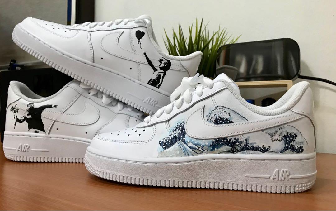 custom air force 1s womens