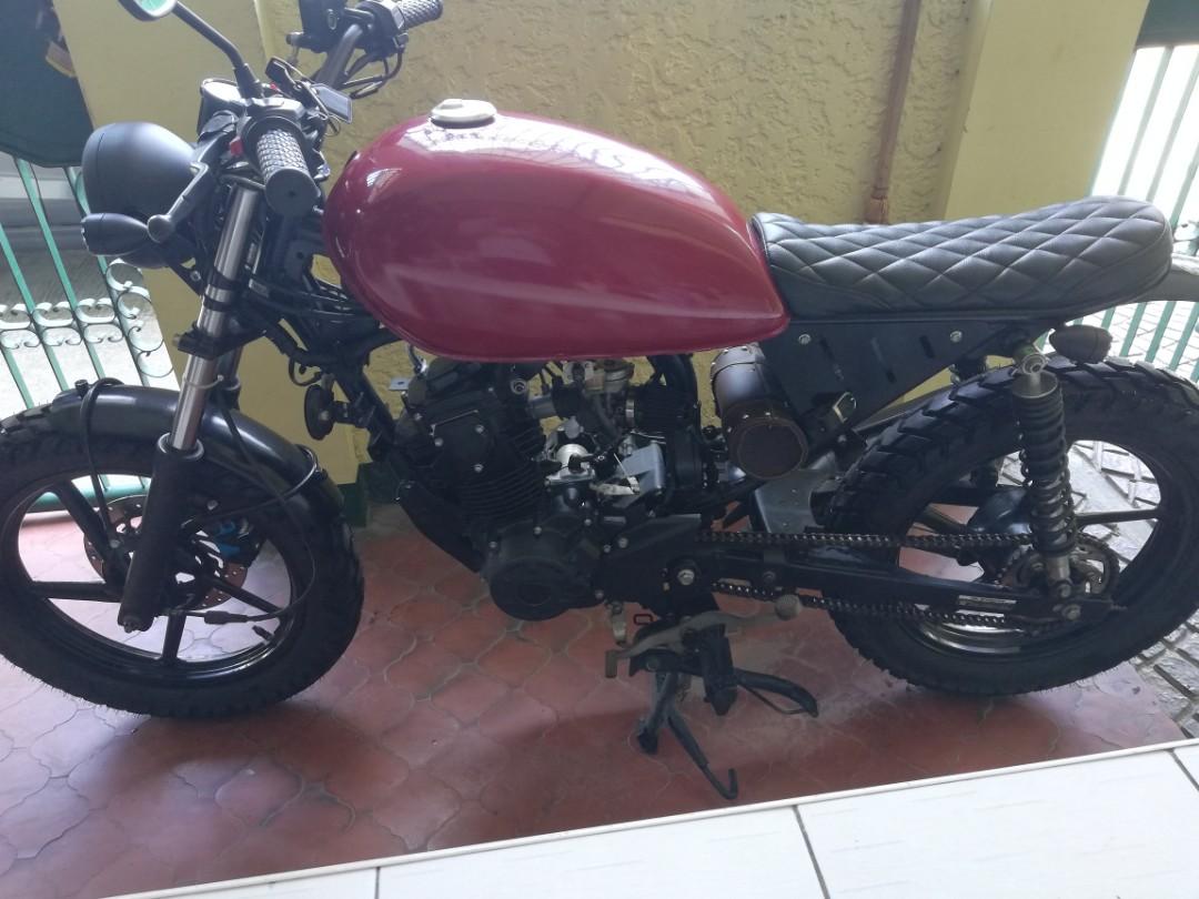 yamaha sz 150 scrambler