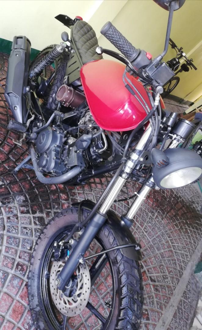 yamaha sz 150 scrambler