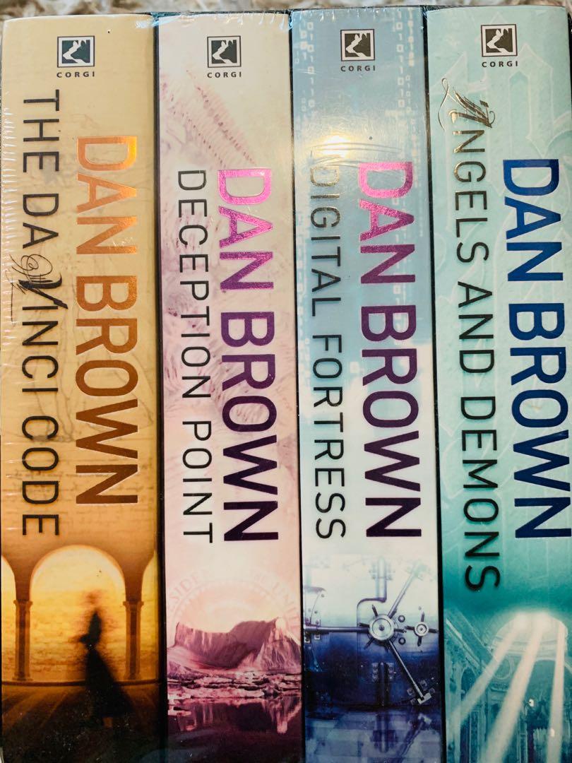 Dan Brown Books Books Stationery Books On Carousell