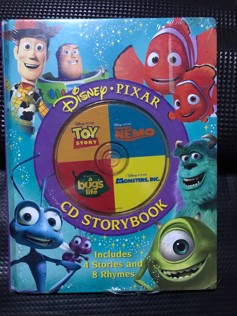 Disney Pixar Cd Storybook Finding Nemo Monsters Inc A Bug S Life My Hot Sex Picture 