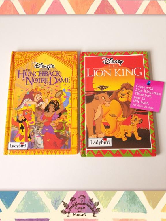 Disney S The Hunchback Of Notre Dame Lion King Books Stationery Children S Books On Carousell