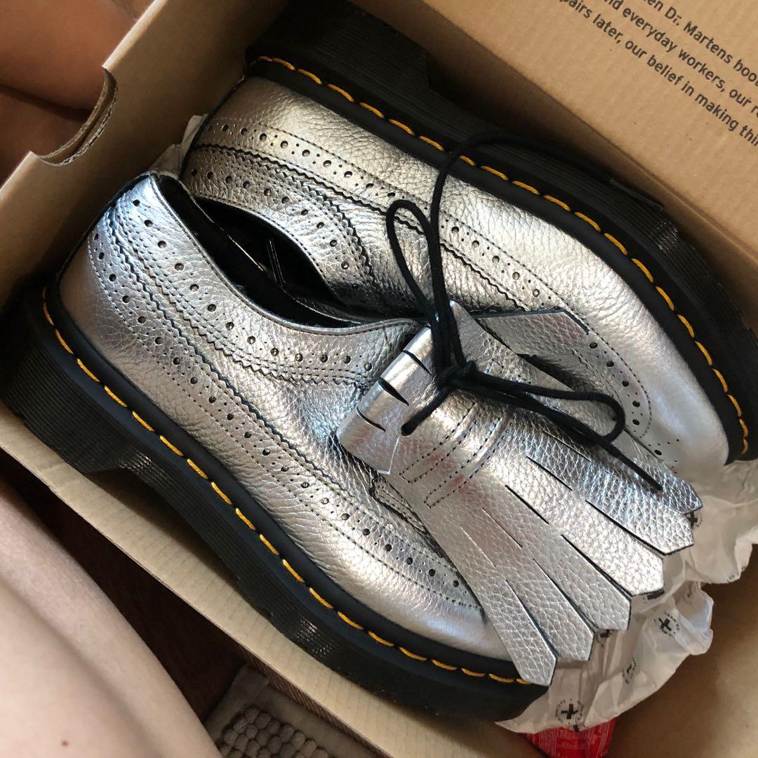 Dr martens store 3989 kiltie metallic