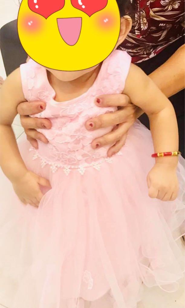 dress for my daughter's first birthday