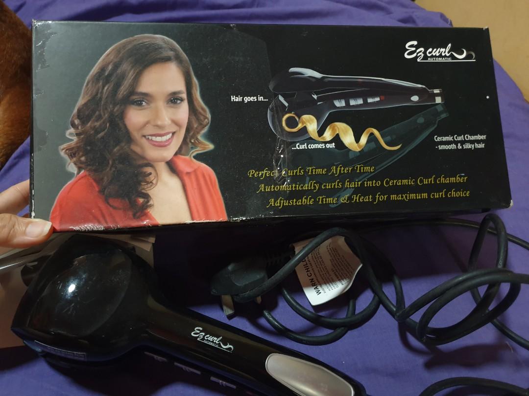 Ez styler curling top iron