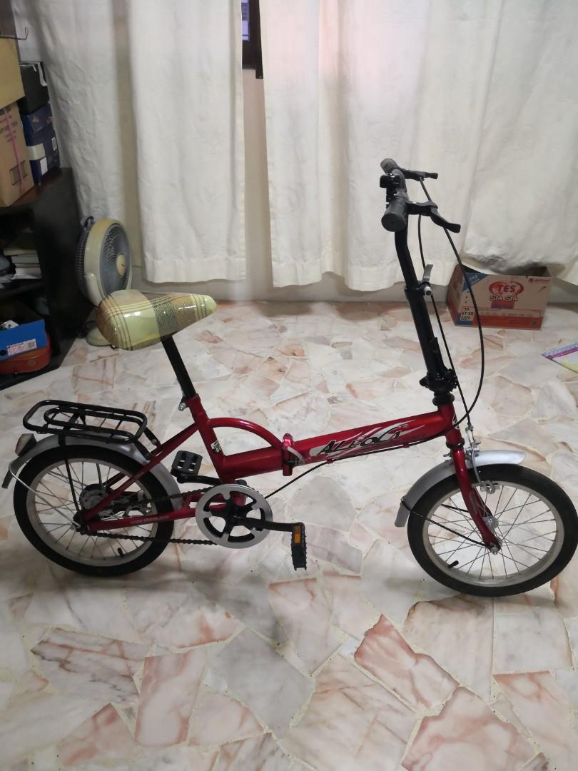 aleoca 16 inch folding bike