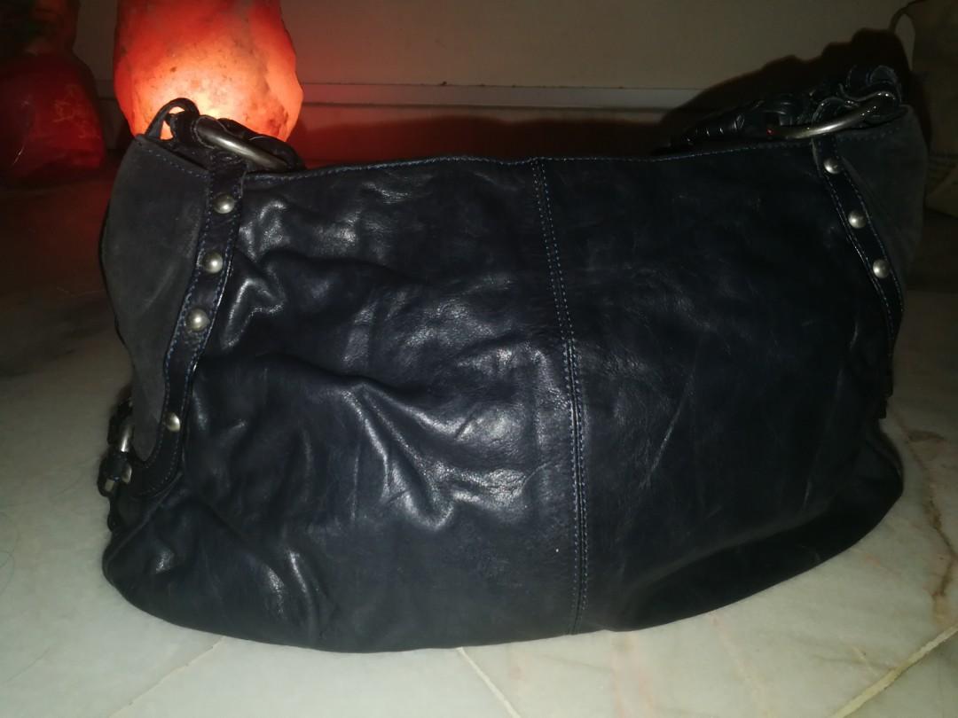Buy Francesco Biasia Leather Trim & Woven Raffia Shoulder Bag Online in  India - Etsy