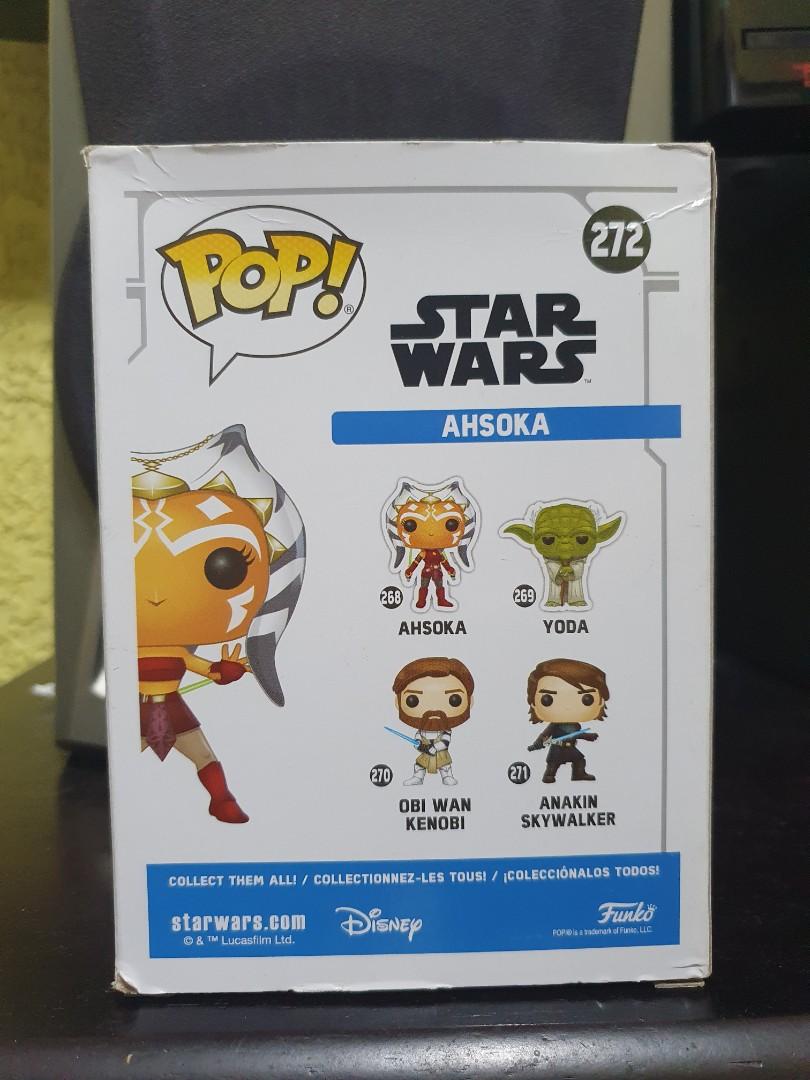 Funko Pop Ahsoka Hot Topic Exclusive 2 (Category: Designer & Blind Box Toys) located in Pasig City. Submitted by solark (Listing ID 1015188770, Image 3). Description: Never OOB box is 9/10 what you see is what you get Grab or Lalamove within Metro Manila.
