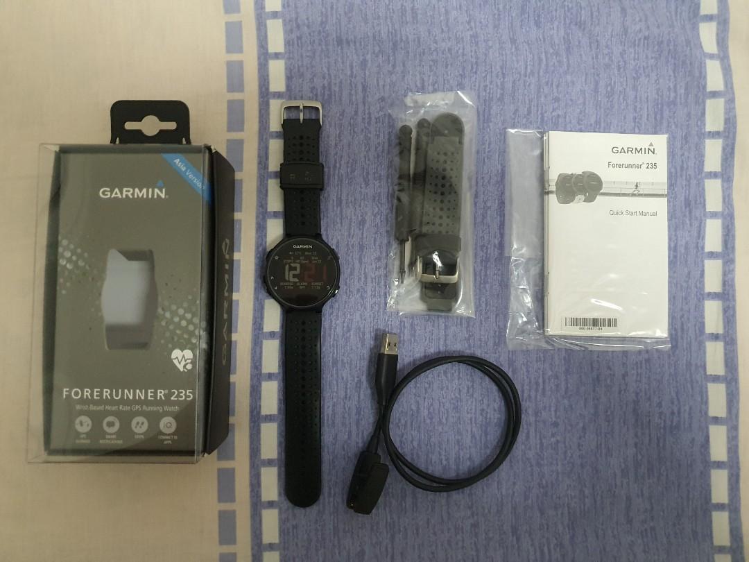Garmin 235 on sale heart rate strap