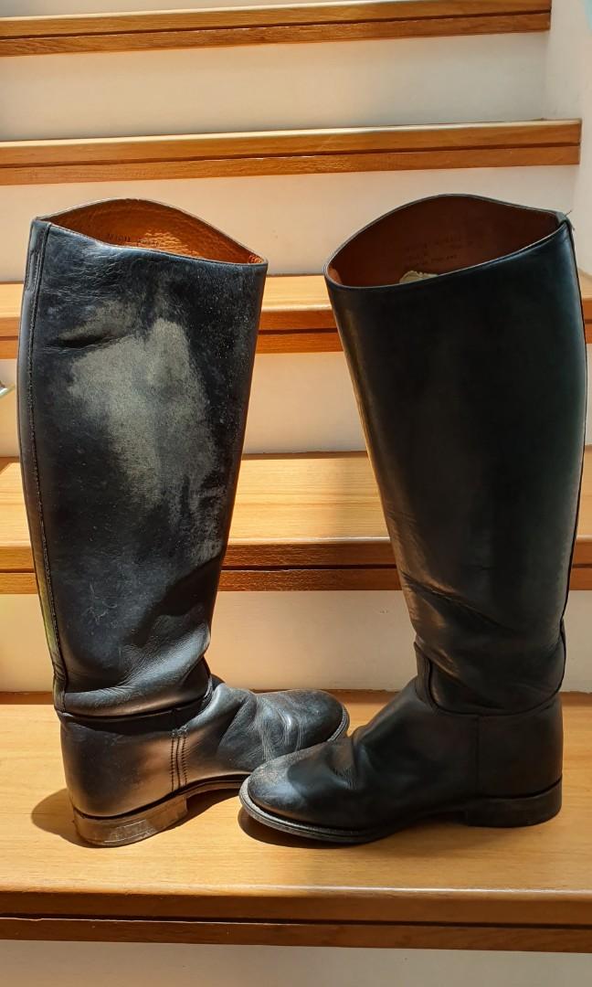Genuine Leather Horse Riding Boots 