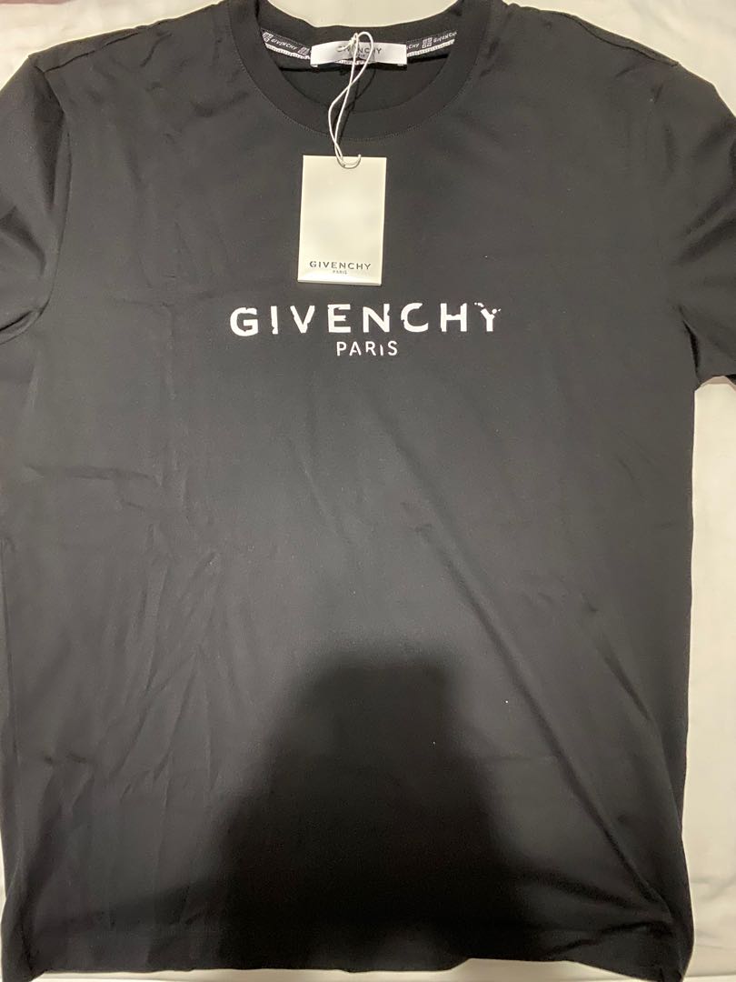 Givenchy distressed sales logo tee