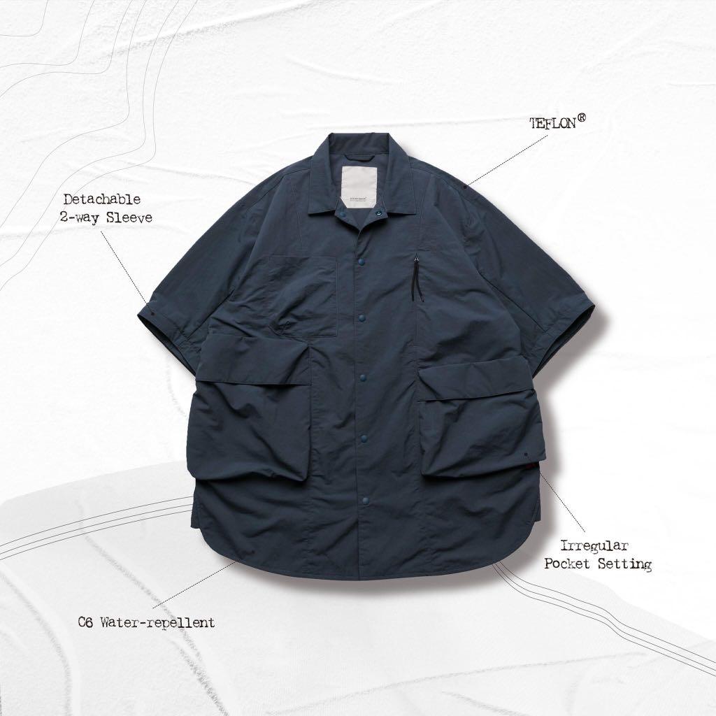 GOOPiMADE TS-01 2-way Functional Shirt GOOPi, 男裝, 外套及戶外衣服