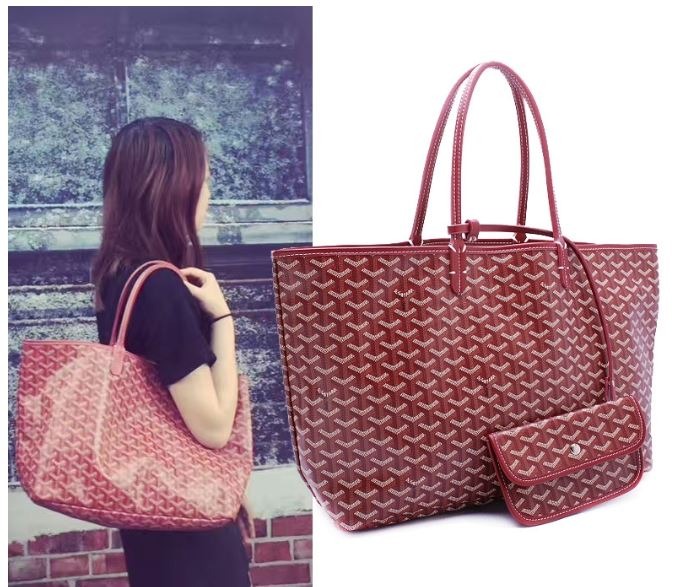 Goyard Quality Leather Handbags Tote Bag 2 In 1 Women S Fashion Bags Wallets Handbags On Carousell